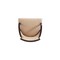 Manhattan Comfort Grand Faux Leather and Velvet Dining Armchair in Tan with Beech Wood Frame DC048AR-TN - alternate 4